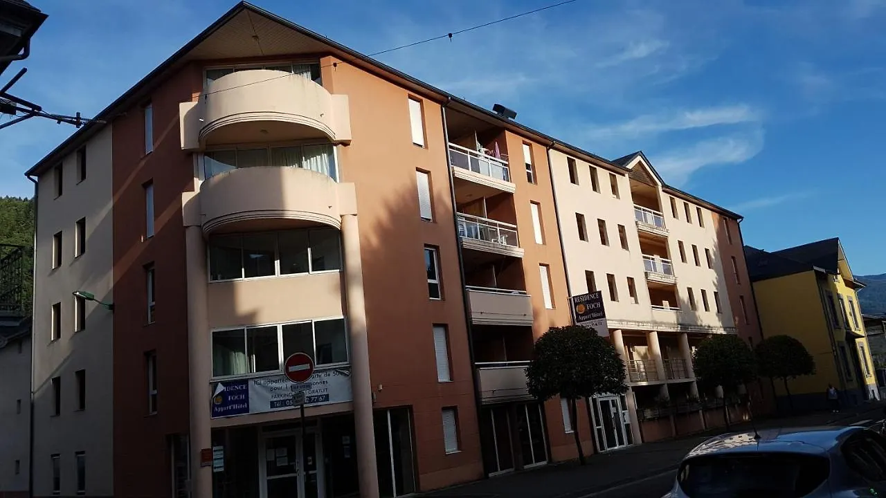 Apartment La Part Du Lion - T1 Renove De 28 M2 Pour 3 Pers Max - Terrasse Avec Vue Calme Et Parking - Residence Foch - Lourdes Mairie France